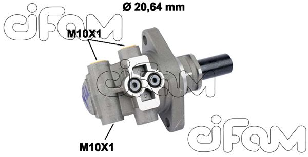 CIFAM Главный тормозной цилиндр 202-520