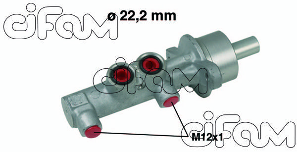 CIFAM Главный тормозной цилиндр 202-540