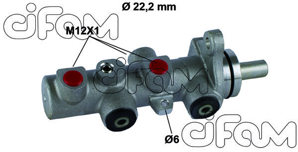 CIFAM Главный тормозной цилиндр 202-793