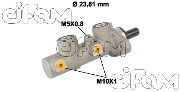 CIFAM Главный тормозной цилиндр 202-812