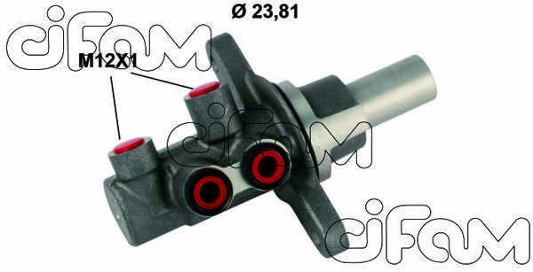 CIFAM Главный тормозной цилиндр 202-842