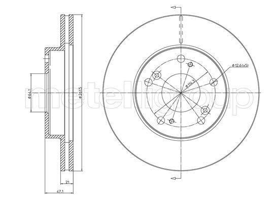 CIFAM Piduriketas 800-1082C