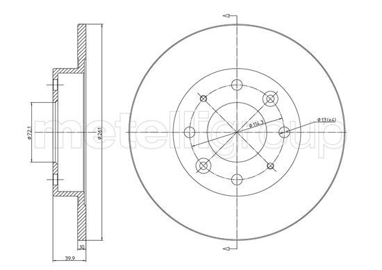 CIFAM Piduriketas 800-1111C