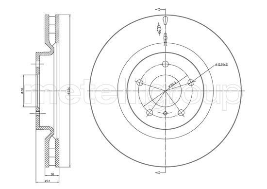 CIFAM Piduriketas 800-1172C