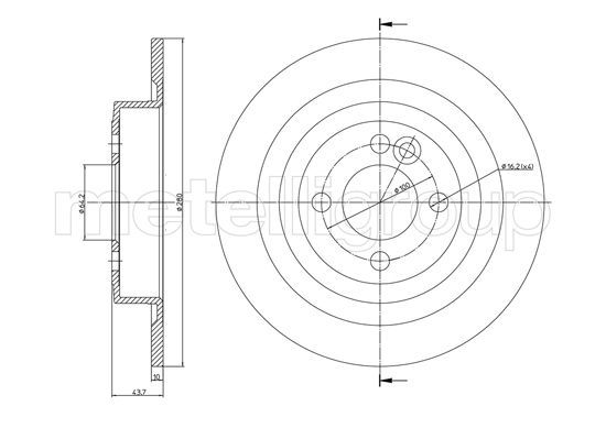 CIFAM Piduriketas 800-1231C