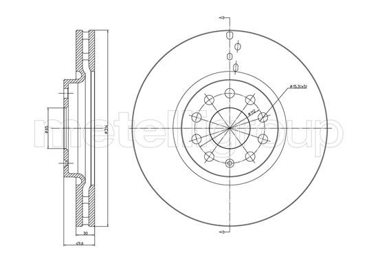 CIFAM Piduriketas 800-1258C