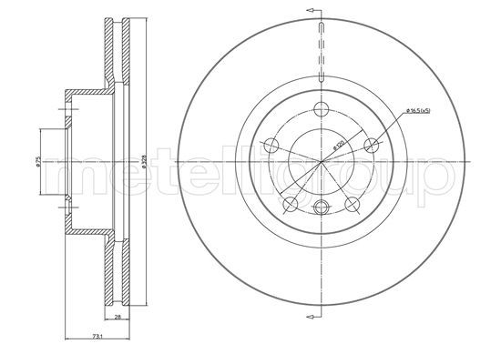 CIFAM Piduriketas 800-1260C