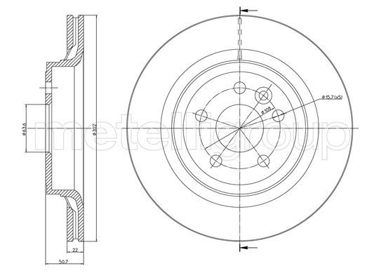 CIFAM Piduriketas 800-1273C