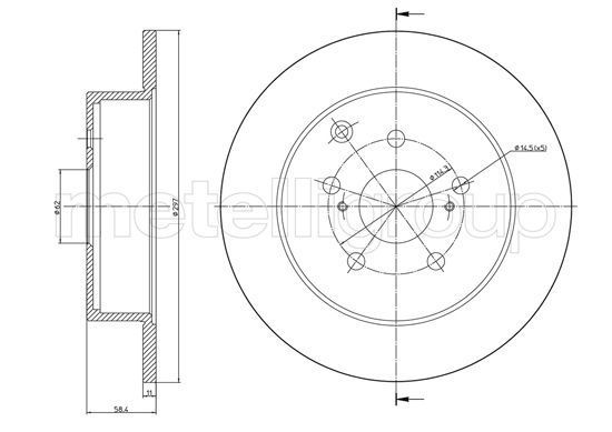 CIFAM Piduriketas 800-1316C