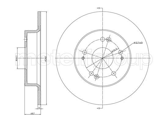 CIFAM Piduriketas 800-1330C