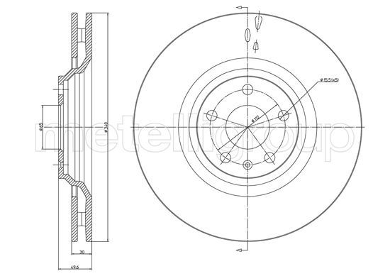 CIFAM Piduriketas 800-1331C