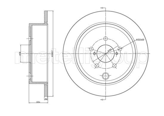 CIFAM Piduriketas 800-1337C