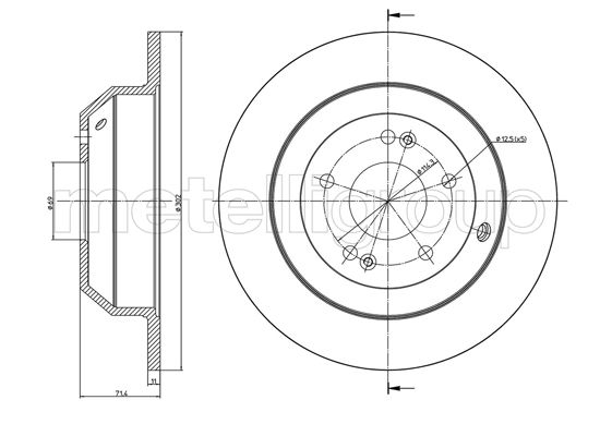 CIFAM Piduriketas 800-1347C