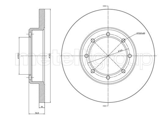 CIFAM Piduriketas 800-1358C