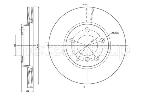 CIFAM Piduriketas 800-1408C