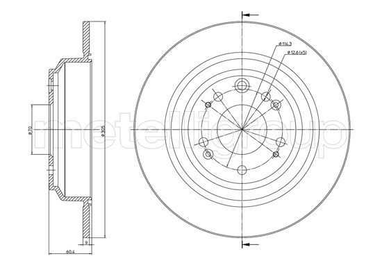 CIFAM Piduriketas 800-1420C