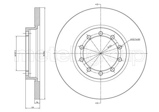 CIFAM Piduriketas 800-1469C