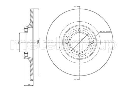 CIFAM Piduriketas 800-149