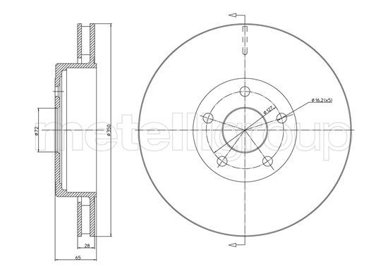 CIFAM Piduriketas 800-1560C