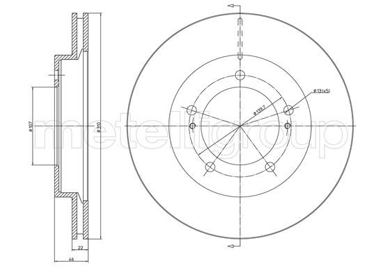 CIFAM Piduriketas 800-1573