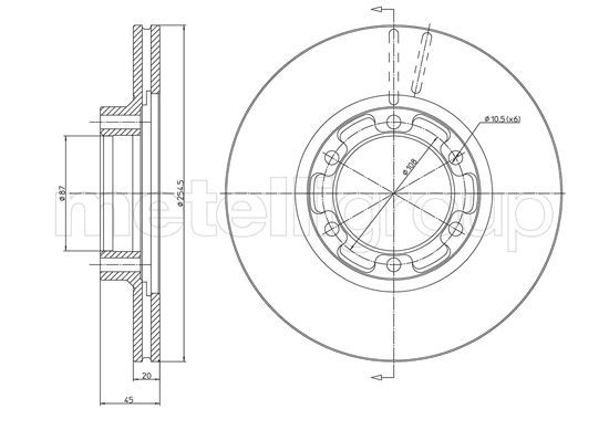 CIFAM Piduriketas 800-1615