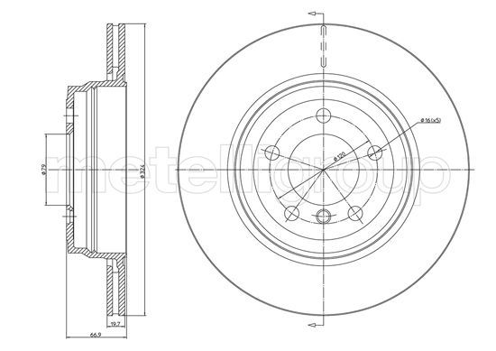 CIFAM Piduriketas 800-1683C