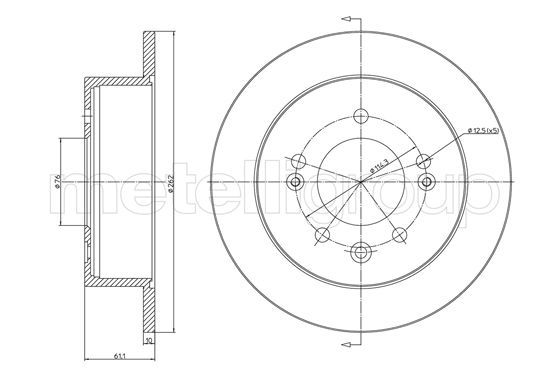 CIFAM Piduriketas 800-1691C