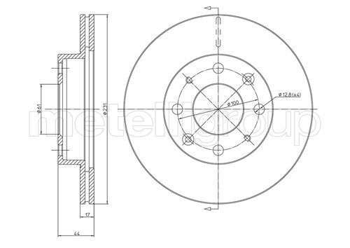 CIFAM Piduriketas 800-176