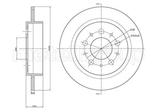 CIFAM Piduriketas 800-311