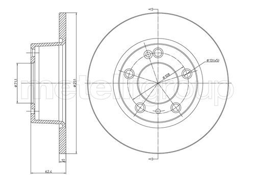 CIFAM Piduriketas 800-335