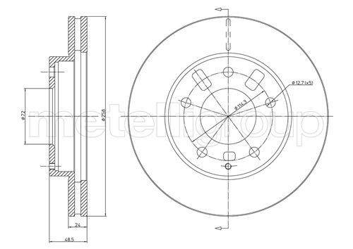 CIFAM Piduriketas 800-347