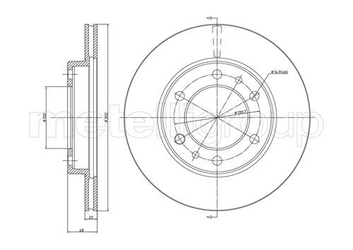 CIFAM Piduriketas 800-364