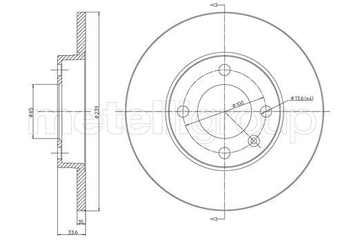 CIFAM Piduriketas 800-371