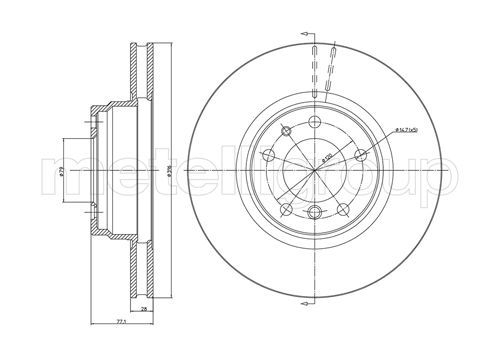 CIFAM Piduriketas 800-399