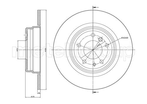 CIFAM Piduriketas 800-400