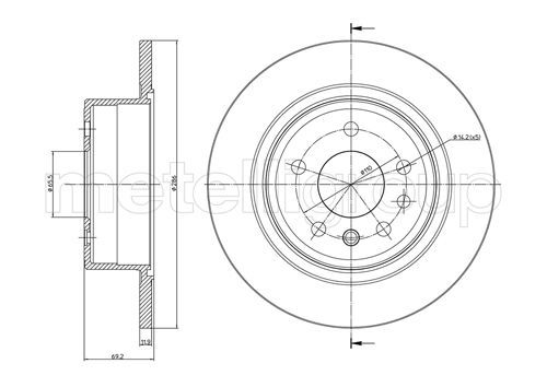 CIFAM Piduriketas 800-480