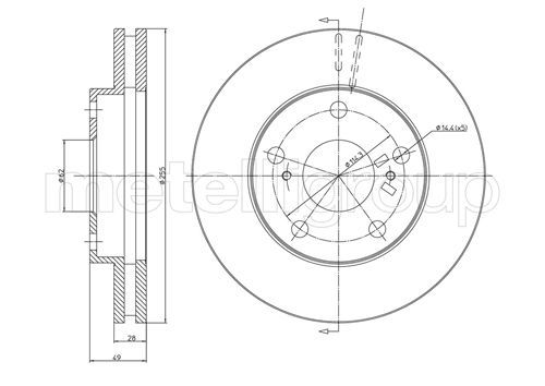 CIFAM Piduriketas 800-494