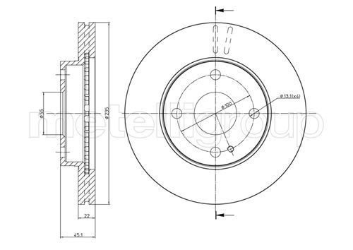 CIFAM Piduriketas 800-617