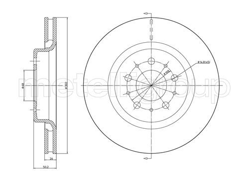 CIFAM Piduriketas 800-770C