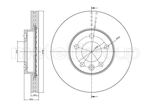 CIFAM Piduriketas 800-773C