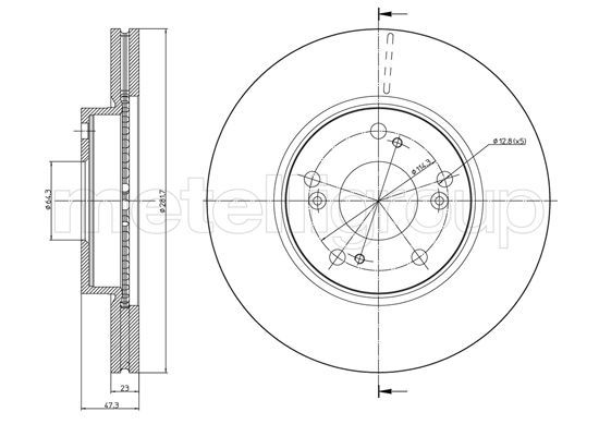 CIFAM Piduriketas 800-932C