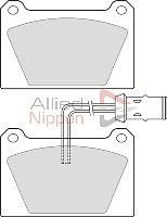 COMLINE Комплект тормозных колодок, дисковый тормоз ADB1392