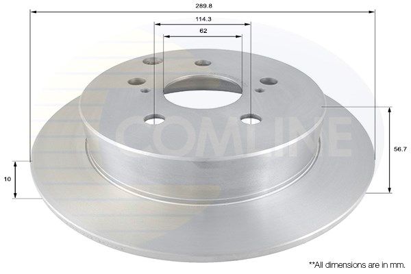 COMLINE Тормозной диск ADC01135
