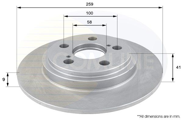 COMLINE Piduriketas ADC01156