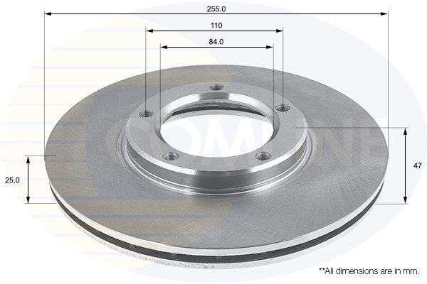 COMLINE Тормозной диск ADC0142V