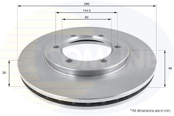 COMLINE Piduriketas ADC0290V