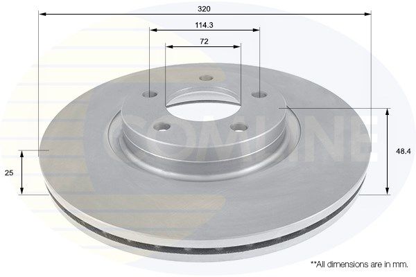 COMLINE Piduriketas ADC0470V