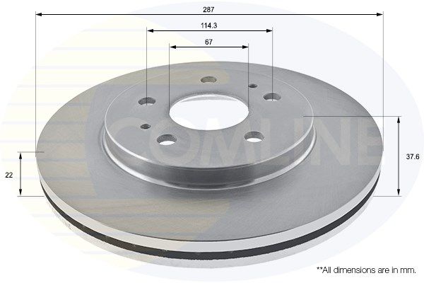 COMLINE Piduriketas ADC0619V