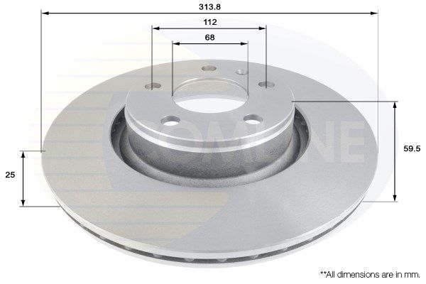 COMLINE Тормозной диск ADC1470V