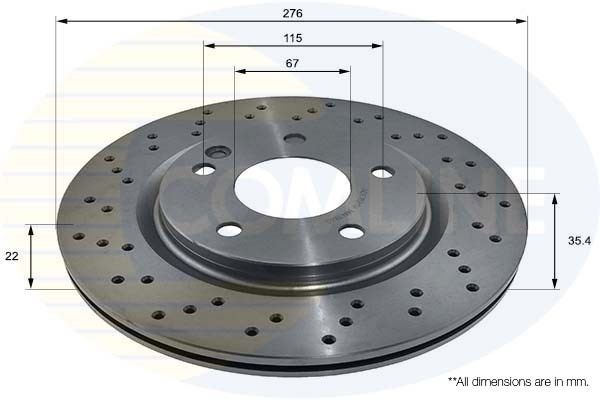 COMLINE Piduriketas ADC1621V